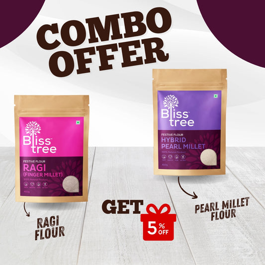 Buy Pearl Millet & Ragi Flour Combo Offer – Get 5% Off