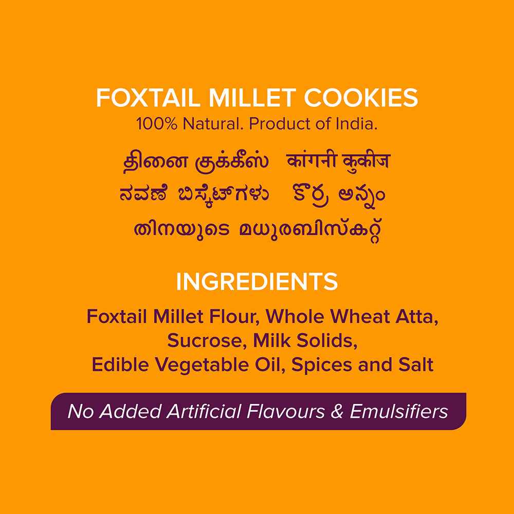 Foxtail Millet Cookies
