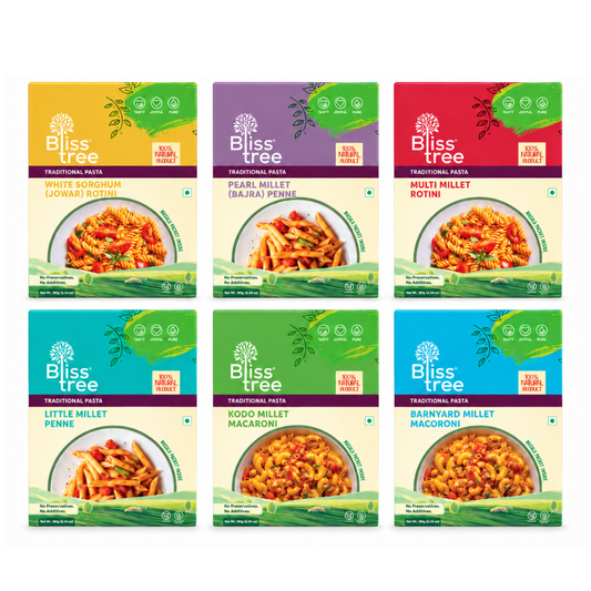 Buy Any 5 Packs of Millet Pasta & Get 10% OFF!