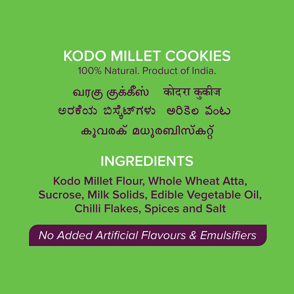 Kodo Millet Cookies
