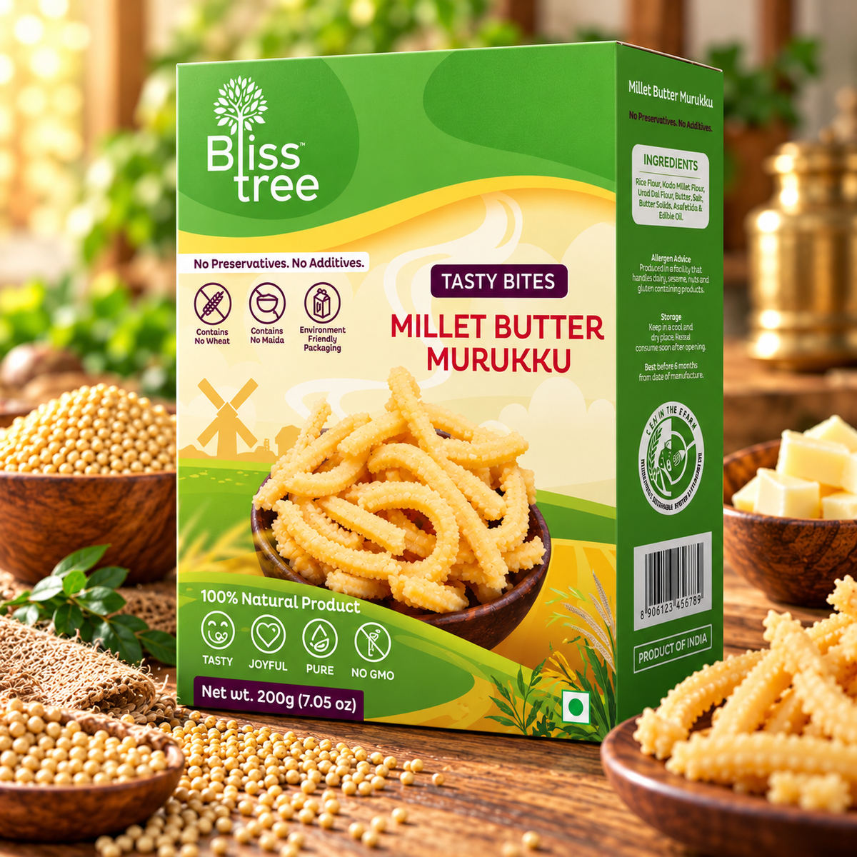 Millet Butter Murukku 200g