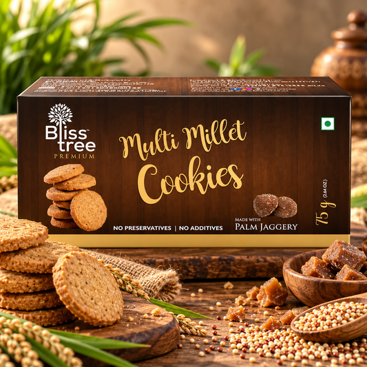 Multi Millet Cookies with Palm Jaggery