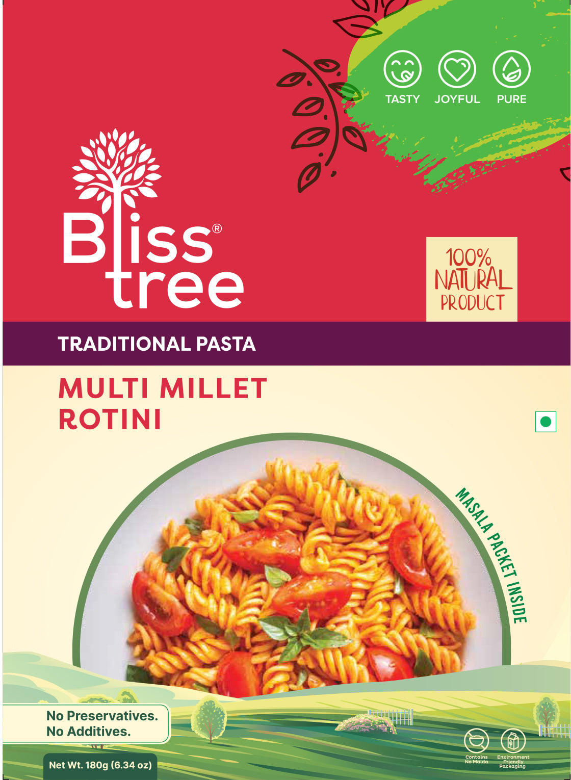 Buy Any 5 Packs of Millet Pasta & Get 10% OFF!