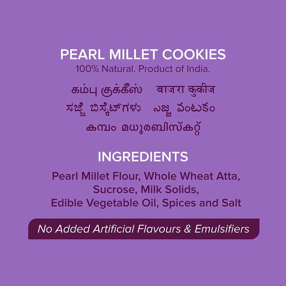 Pearl Millet Cookies