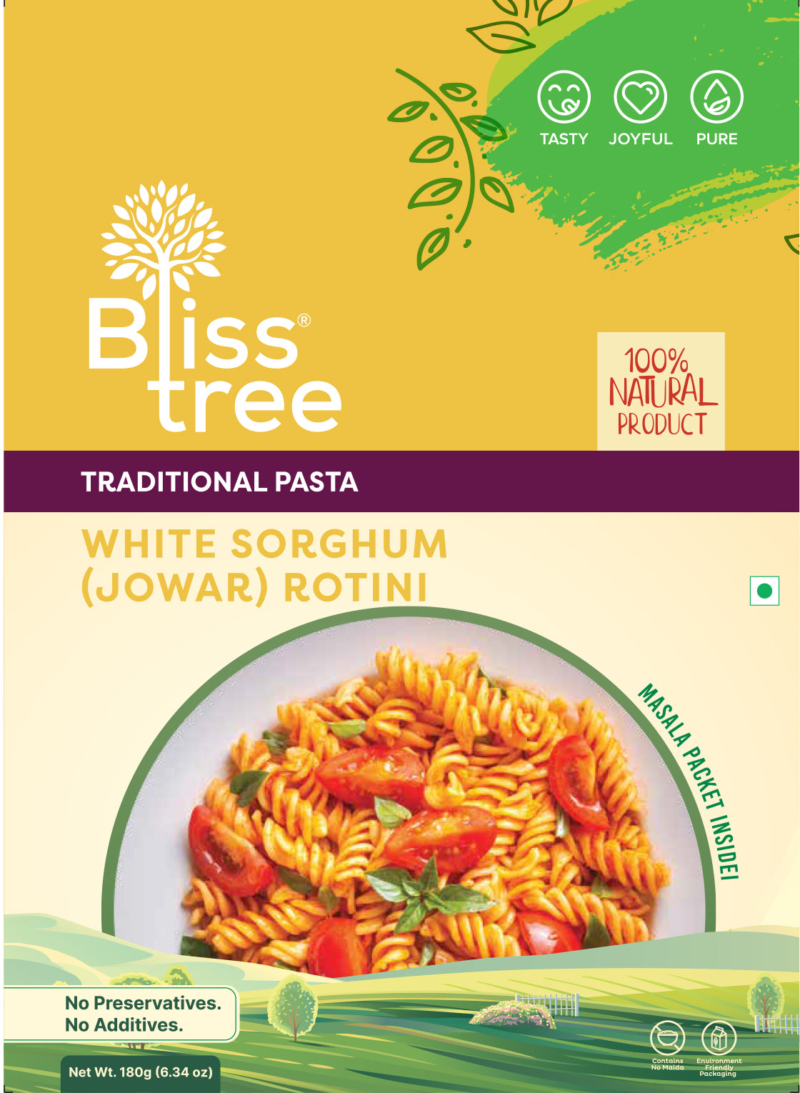 White Sorghum Pasta
