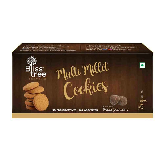 Multi Millet Palm Jaggery Cookies