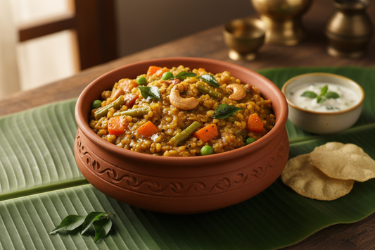 Kodo Millet Bisi Bele Bath Recipe
