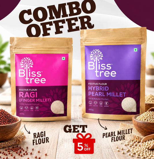 Buy Pearl Millet & Ragi Flour Combo Offer – Get 5% Off