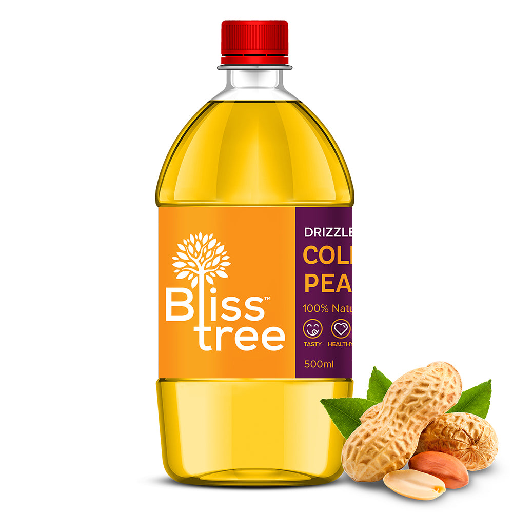 Bliss Tree Organic cold pressed peanut oil rich in nutrients and flavor