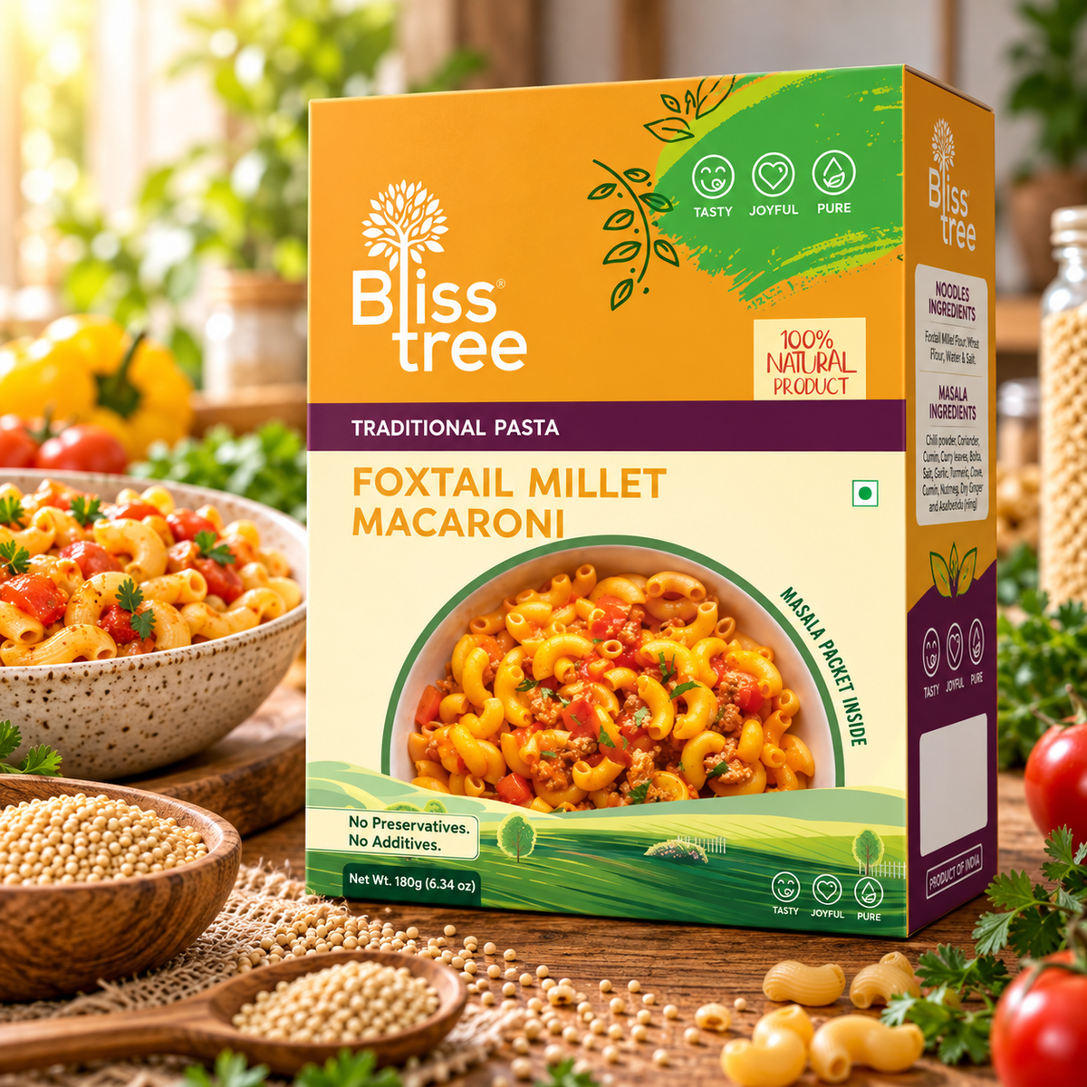 Buy Any 5 Packs of Millet Pasta & Get 10% OFF!