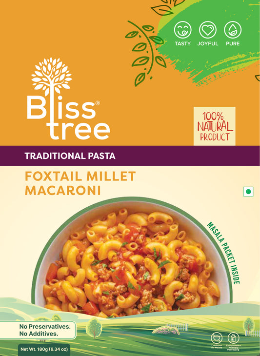 Foxtail Millet Pasta - Bliss Tree
