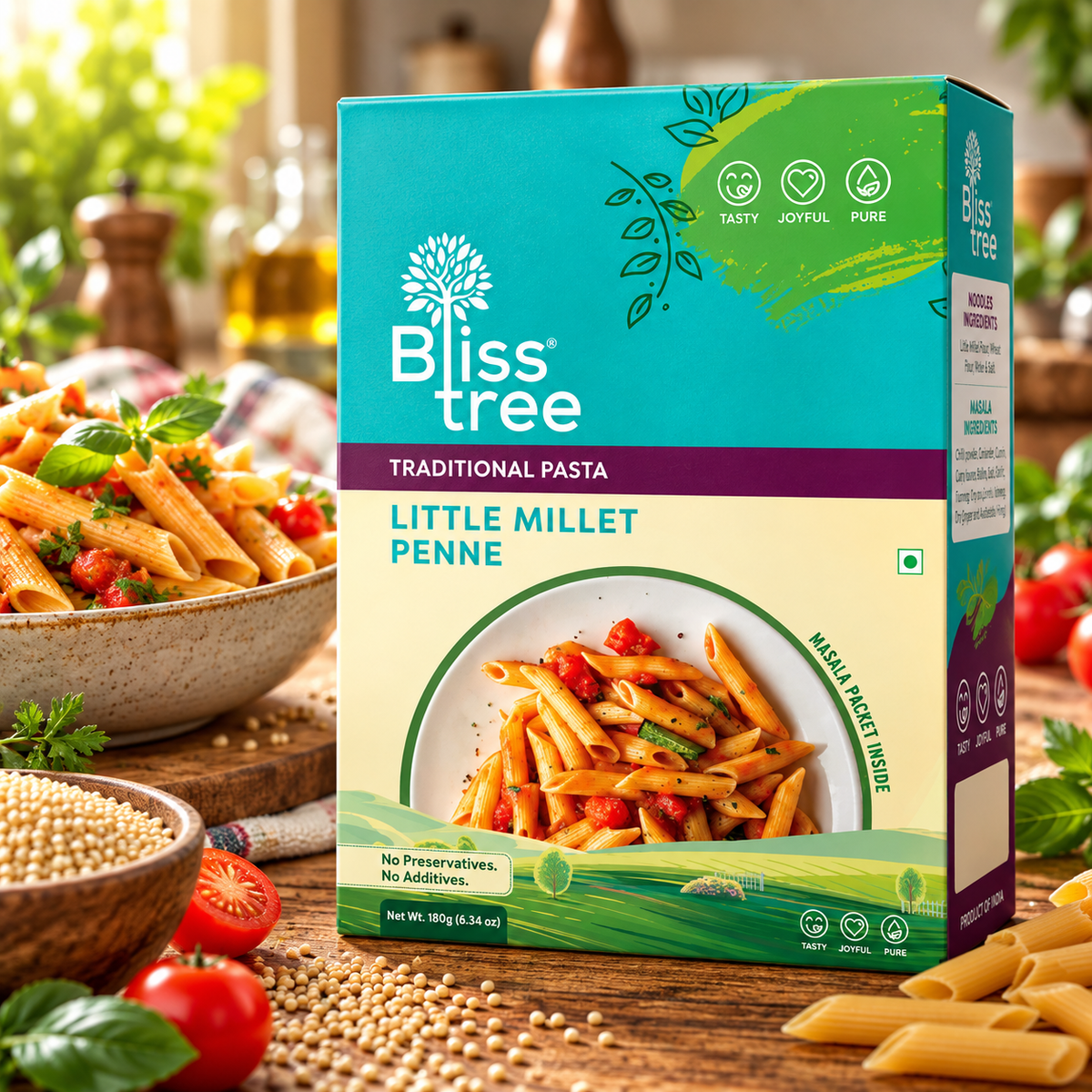 Buy Any 5 Packs of Millet Pasta & Get 10% OFF!