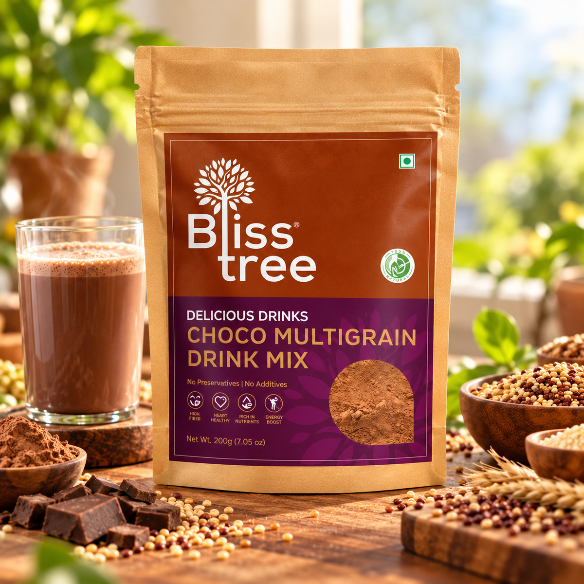 Millet Multigrain Drink Mix - Choco - 200g
