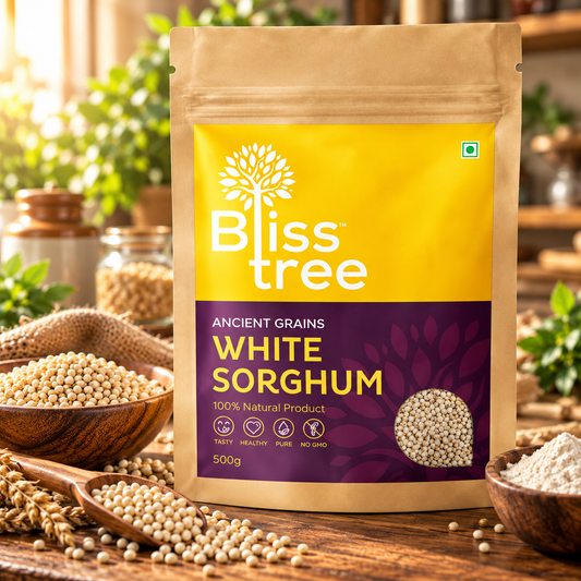 White Sorghum Grains