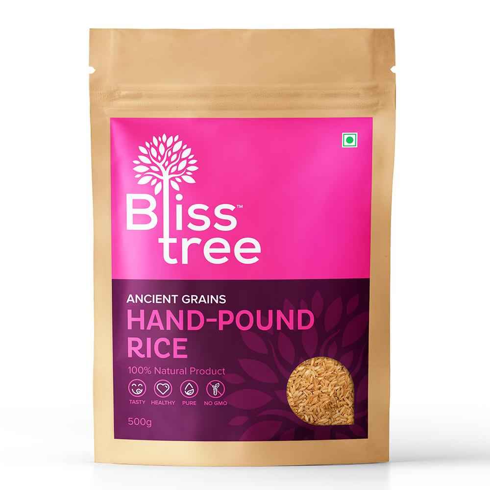 Experience the Nutrient-Rich Goodness of Hand Pound Rice (Kaikuthal Arisi) from Bliss Tree